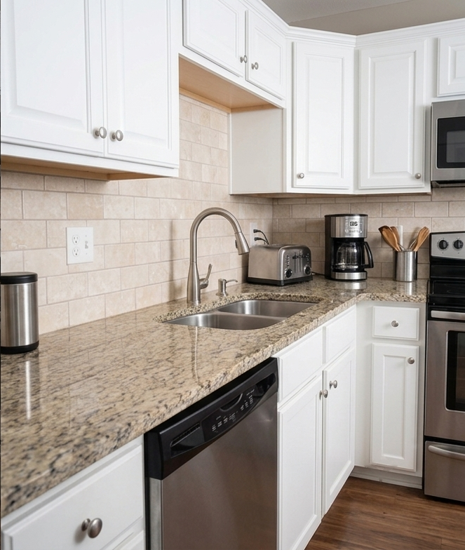 A kitchen cleaned by Prime House Cleaning Co.